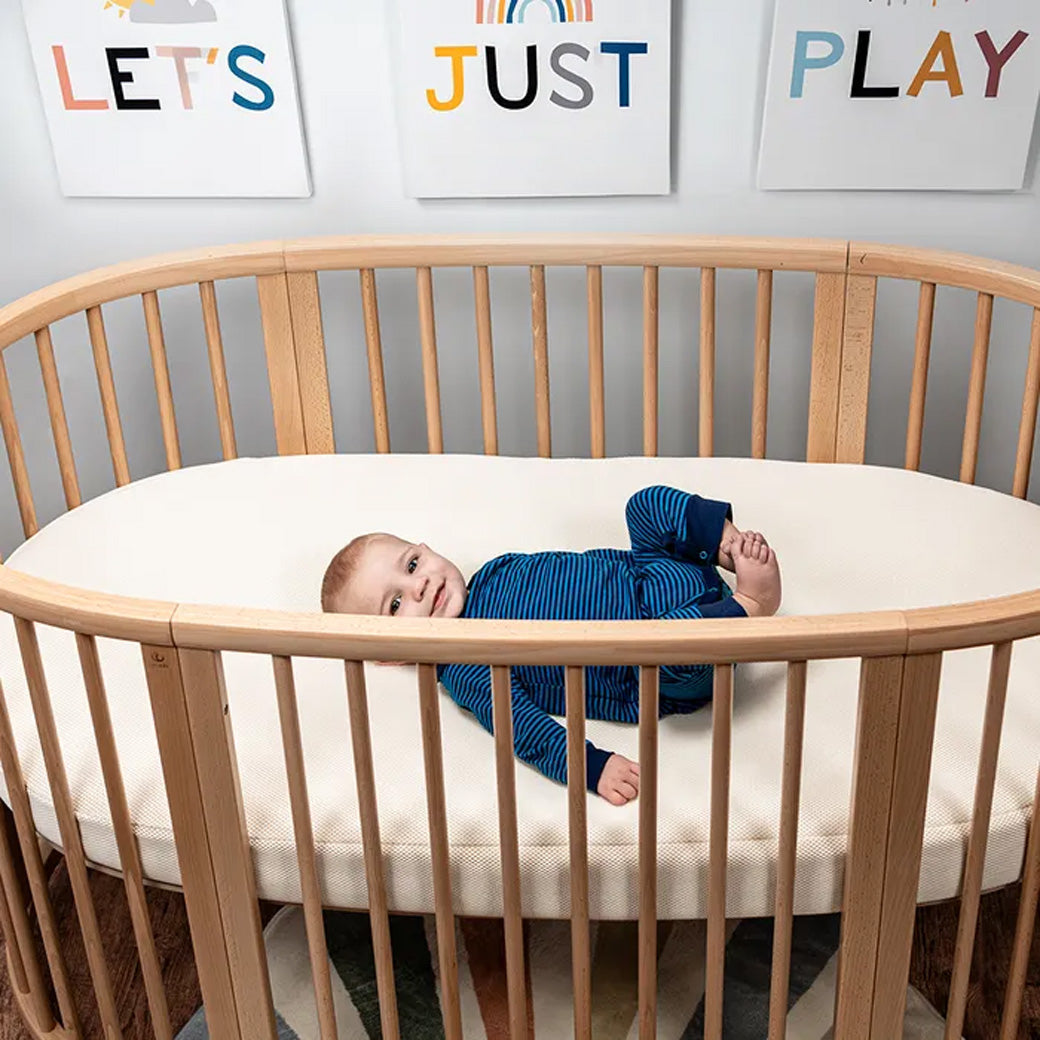 stokke crib cot Stokke Sleepi Oval Crib Mattress V2