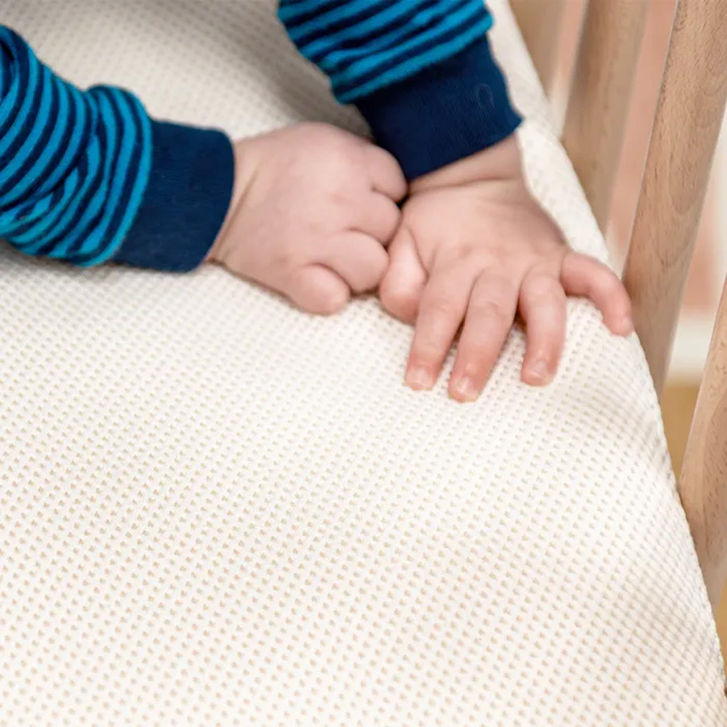 naturepedic stokke mattress Naturepedic Organic Cotton Oval Stokke Sleepi Crib Mattress