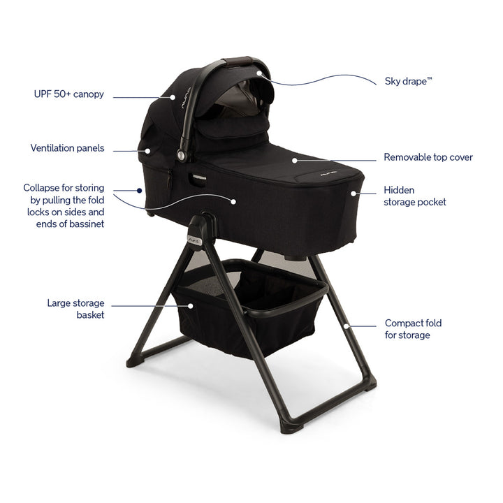 DEMI Next Bassinet + Stand