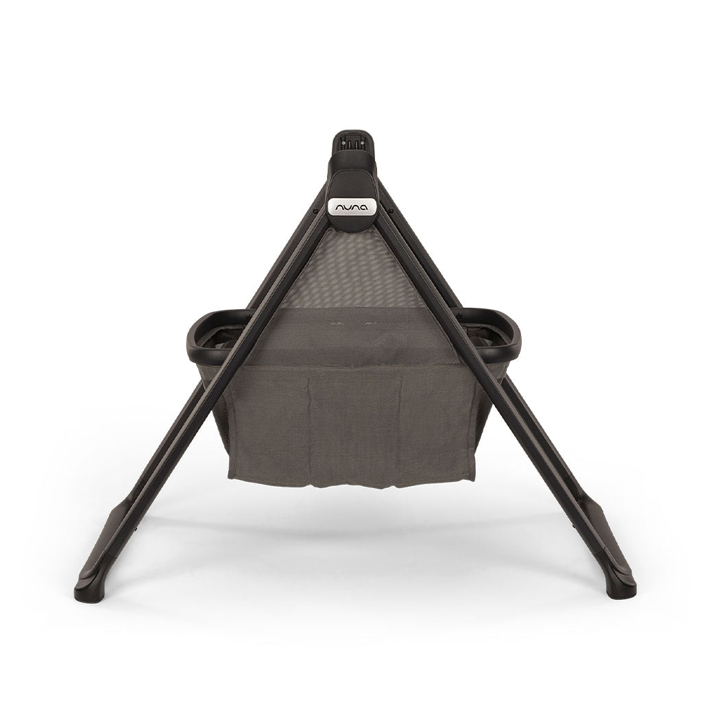 Side view of stand of the Nuna DEMI Next Bassinet + Stand in -- Color_Granite