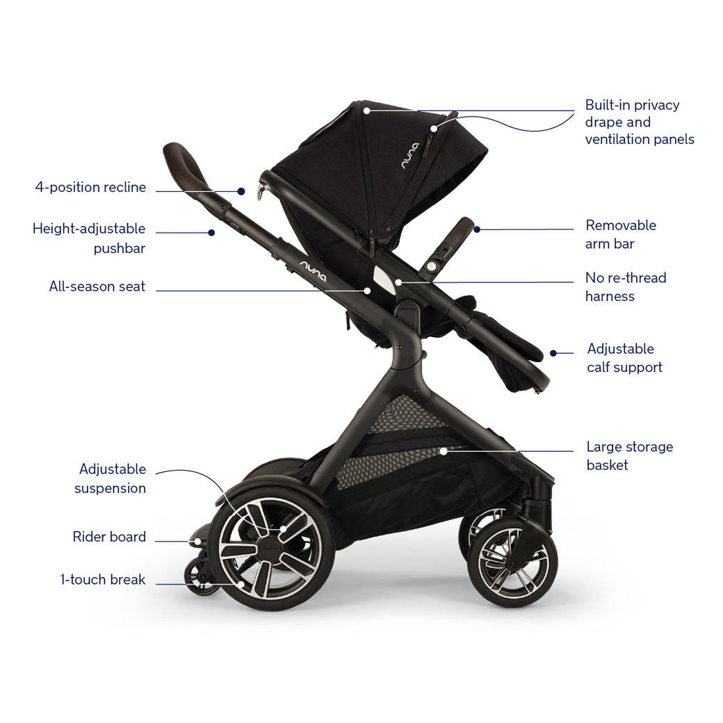 DEMI Next Stroller + Rider Board