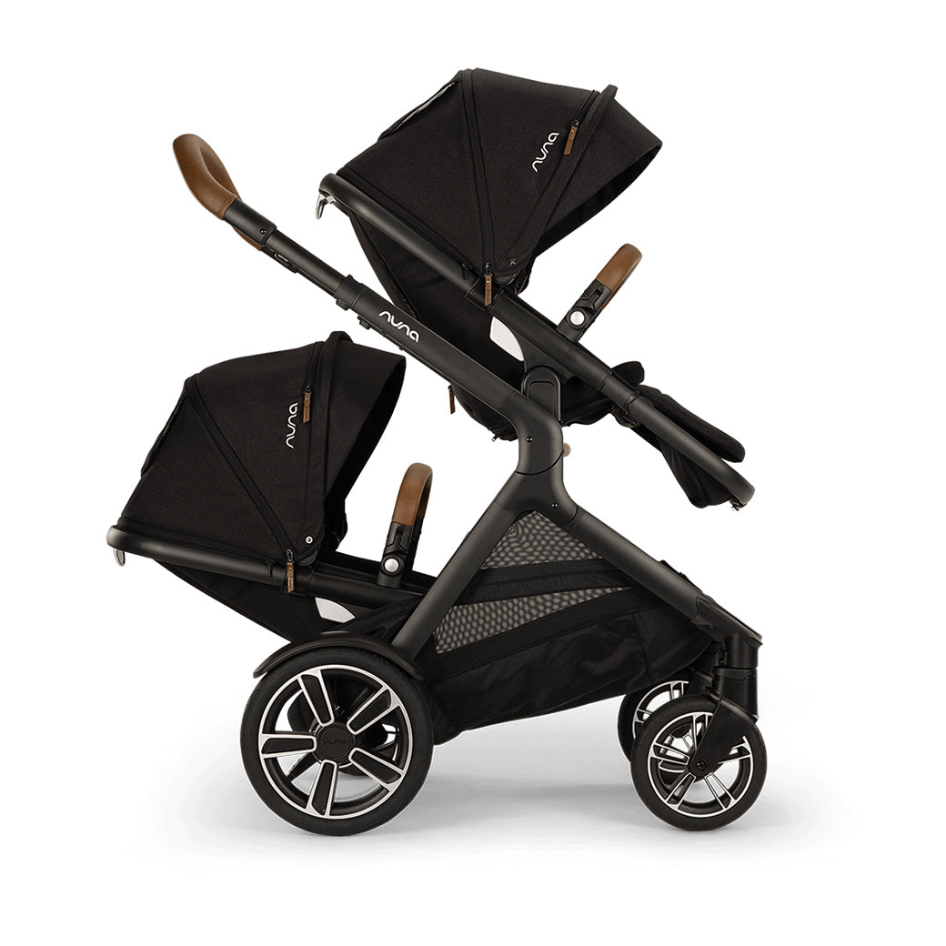 nuna demi grow stroller & sibling seat double stroller Nuna