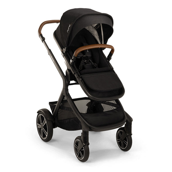 Nuna DEMI Next + Rider Board Stroller Caviar