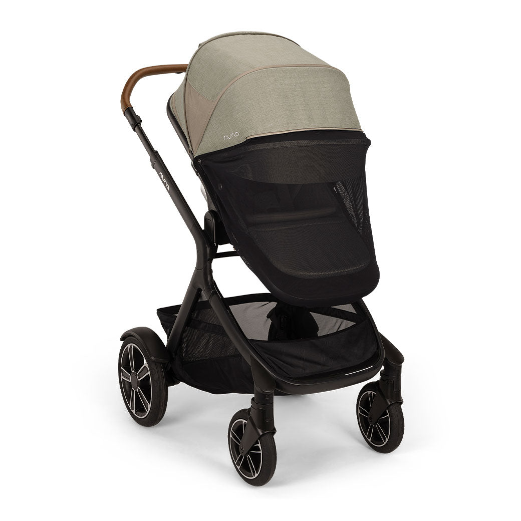 Nuna DEMI Next Stroller with net down  in -- Color_Hazelwood