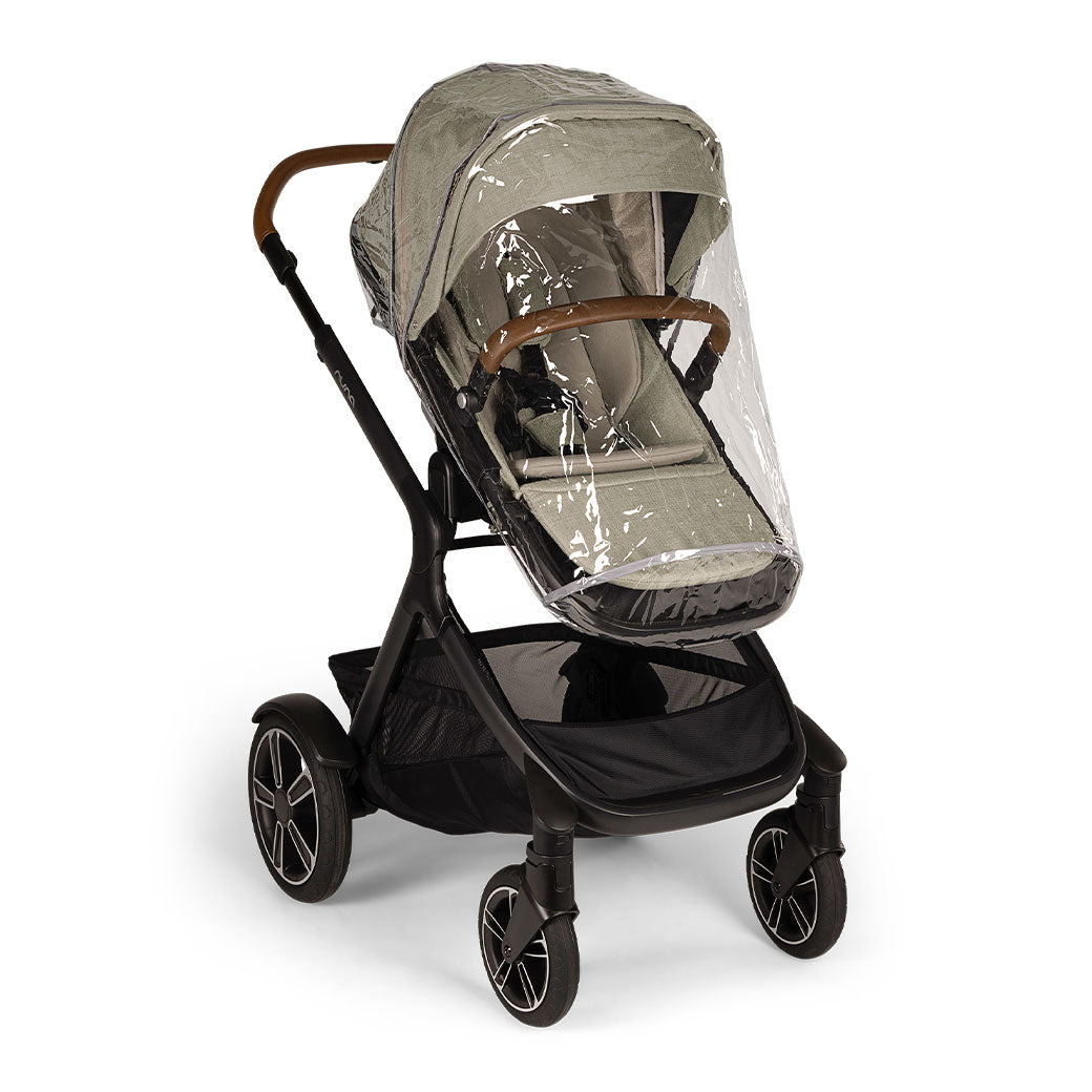 Nuna DEMI Next Stroller with raincover in -- Color_Hazelwood