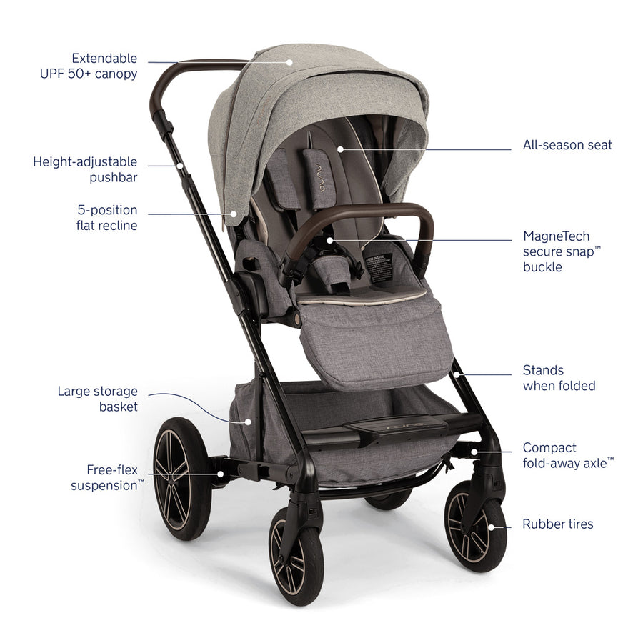 Nuna MIXX Next + Magnetic Buckle