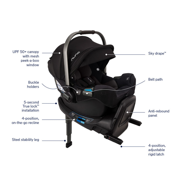 PIPA rx Car Seat + RELX base