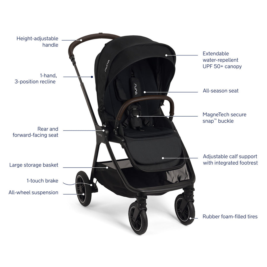Nuna TRIV Next Stroller for Compact Travel