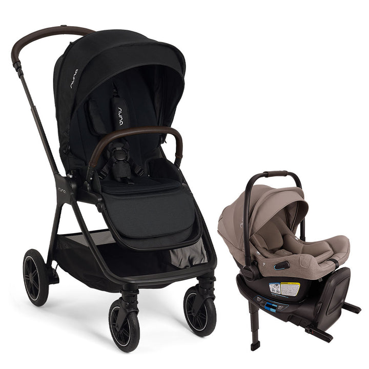 Nuna triv next + pipa aire rx travel system bmw collection in Graphene