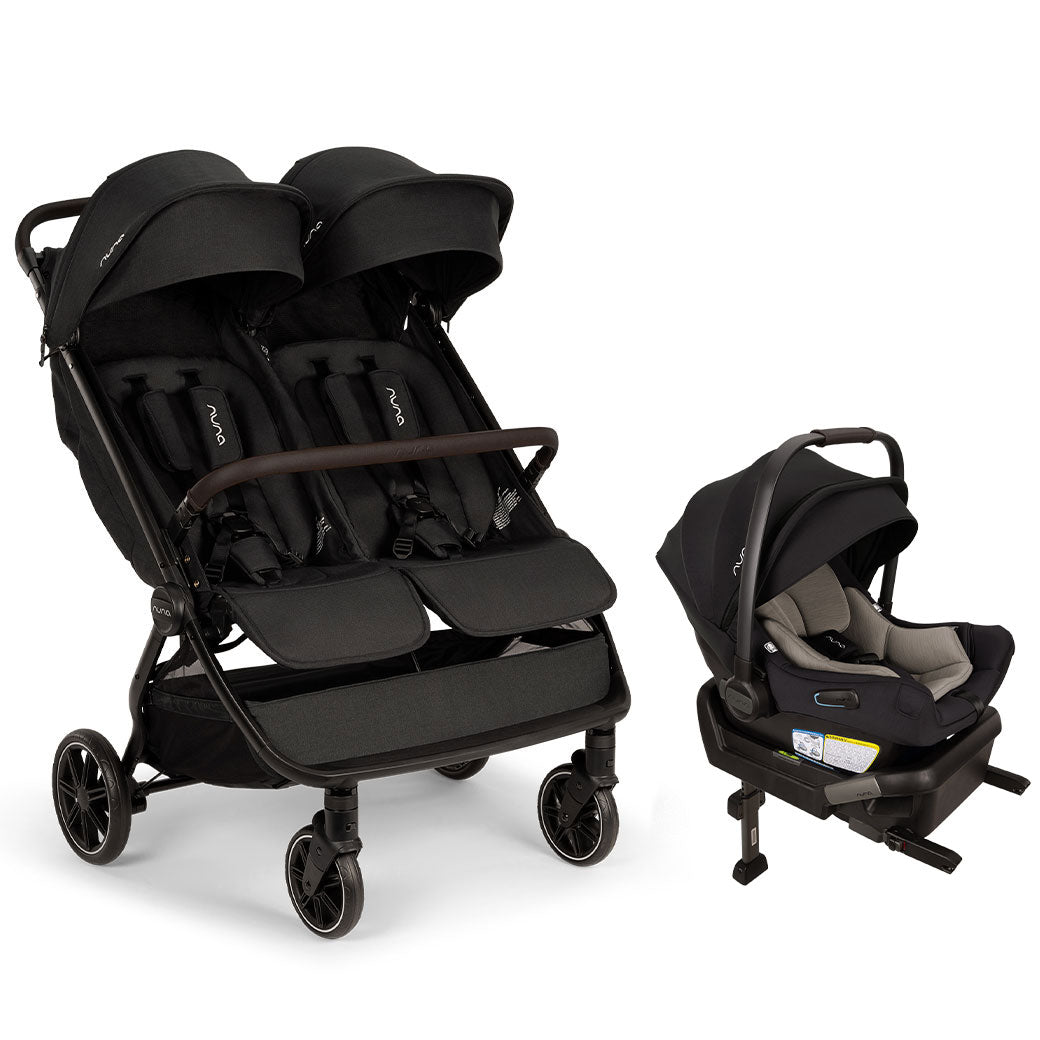 Nuna TRVL Dubl + PIPA Series Travel System | Modern Nursery™
