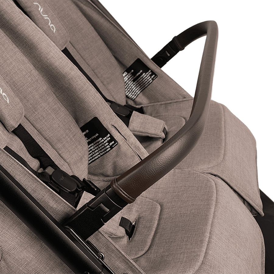 nuna trvl stroller straps TRVL DUBL Stroller