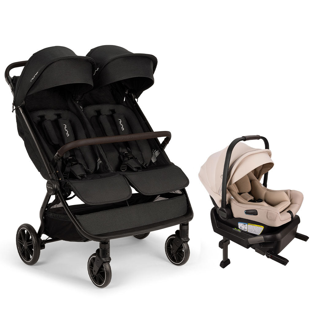 Nuna TRVL Dubl + PIPA Series Travel System | Modern Nursery™
