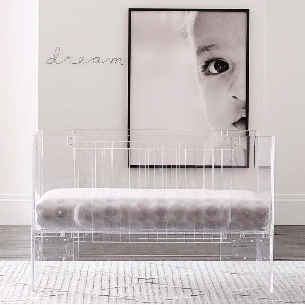 Crib Pottery Barn Kids Clear Acrylic Baby Crib Acrylic Bassinet
