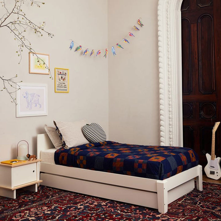 Perch Twin Bed in White