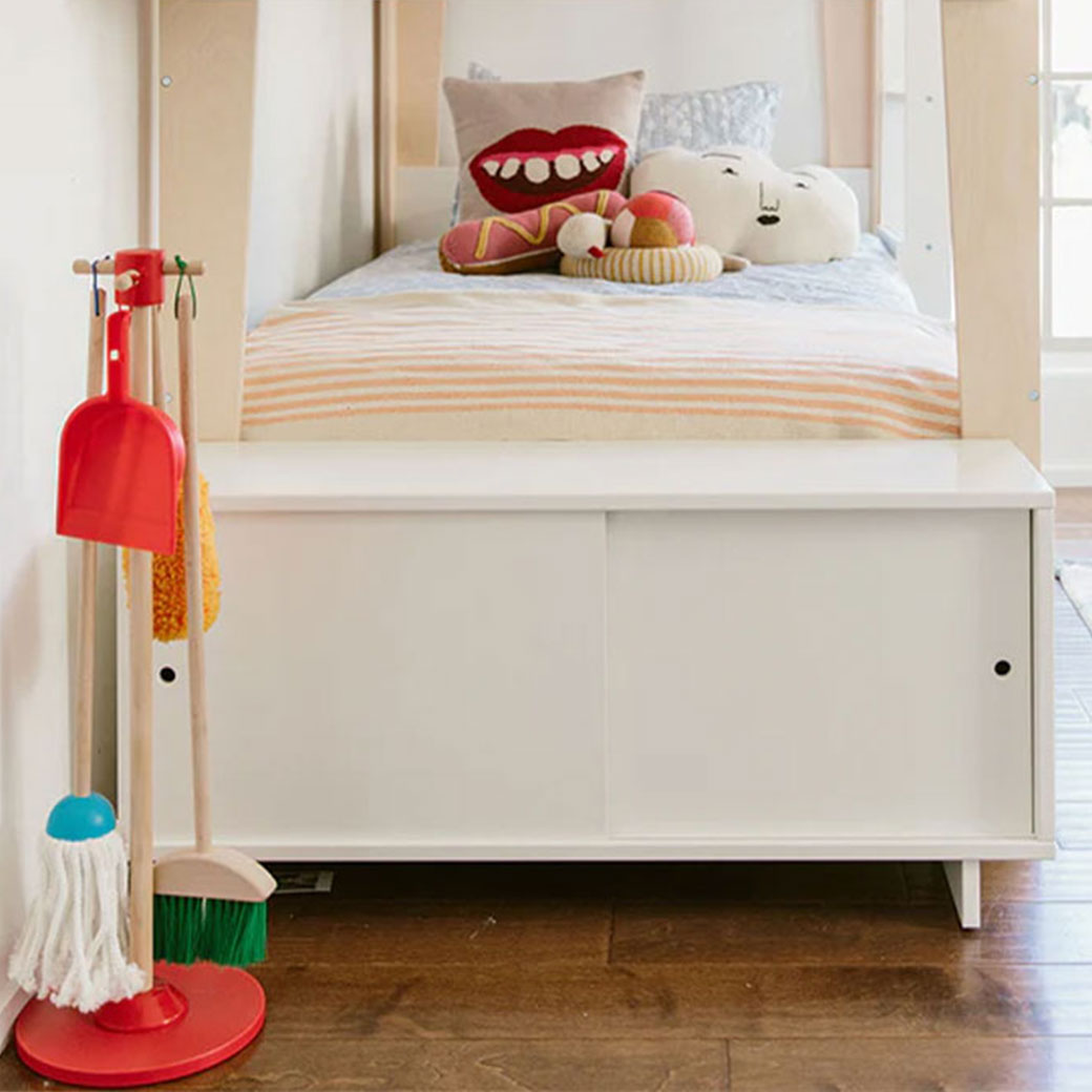 Perch Twin Bunk Bed Storage Console