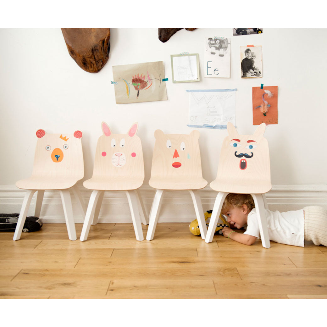 Rabbit Play Chairs + Table Set