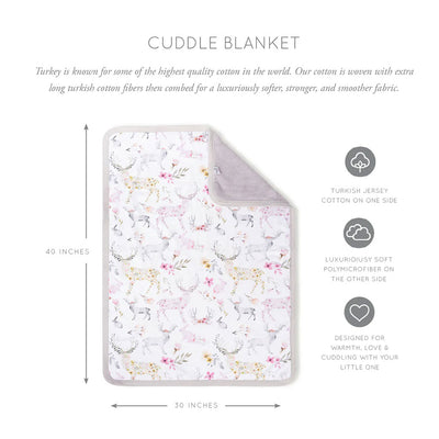 Fawn Cuddle Blanket