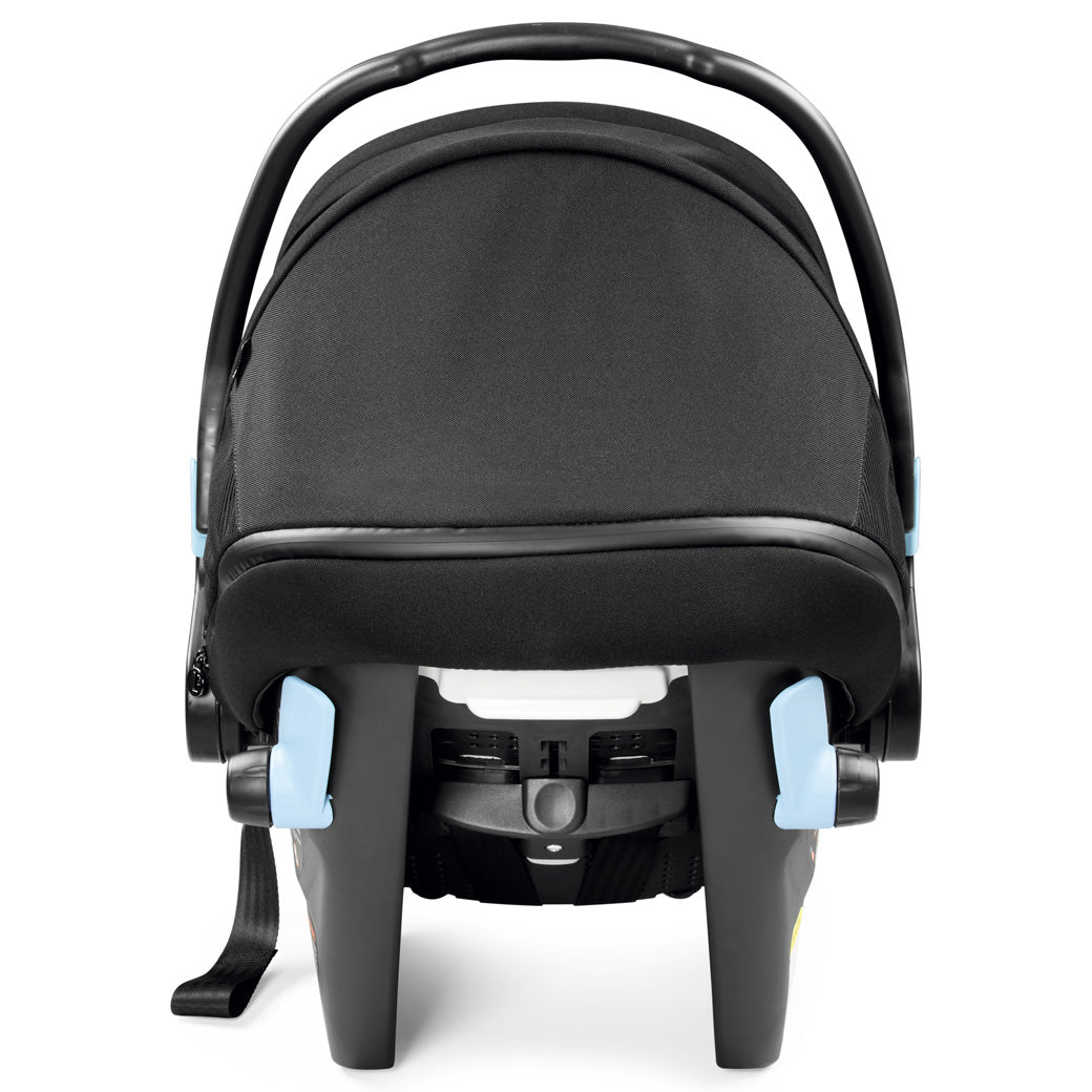 Back view of Peg Perego Primo Viaggio 4-35 Urban Mobility Infant Car Seat in -- Color_True Black