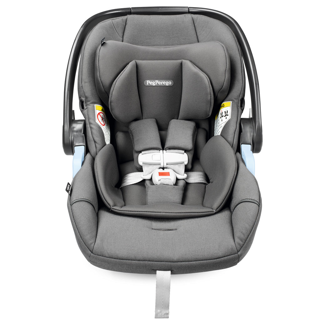 Front view of Peg Perego Primo Viaggio 4-35 Lounge Infant Car Seat without base in -- Color_Mercury