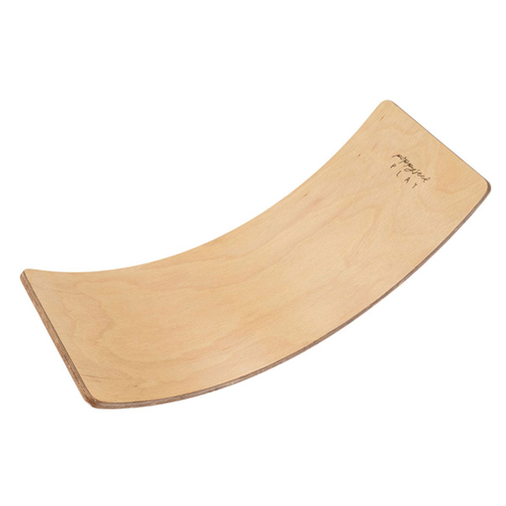 Poppyseed Play Balance Board in -- Color_Natural Wood Bottom