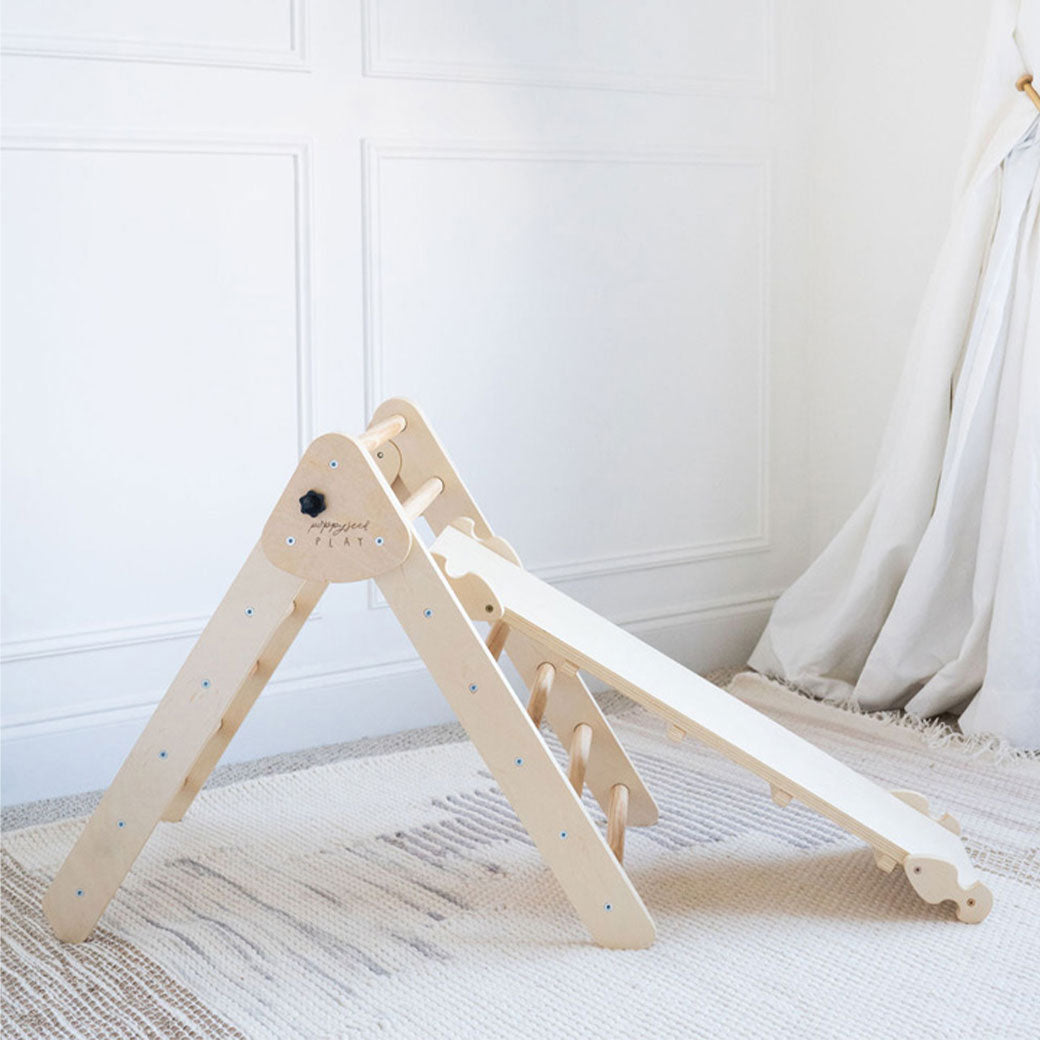 Poppyseed Play Climbing Triangle & Ramp | Modern Nursery
