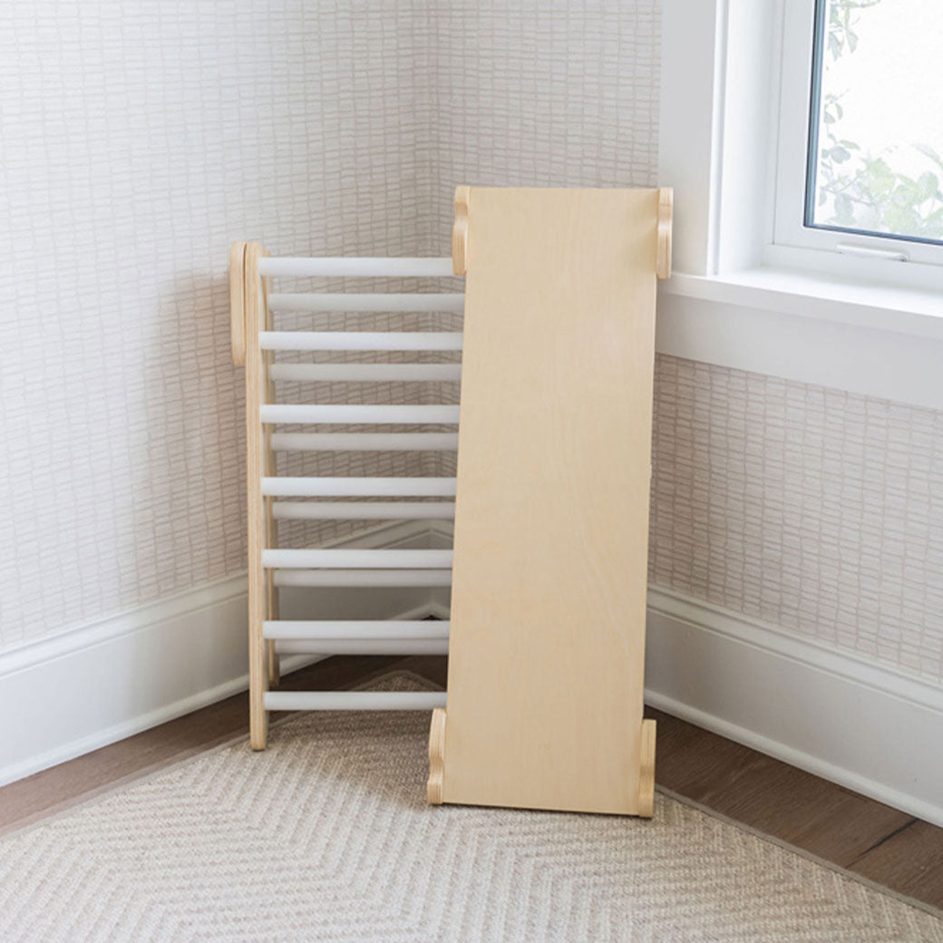 Corner Triangle Ramp Poppyseed Play Climbing Triangle & Ramp | Modern Nursery