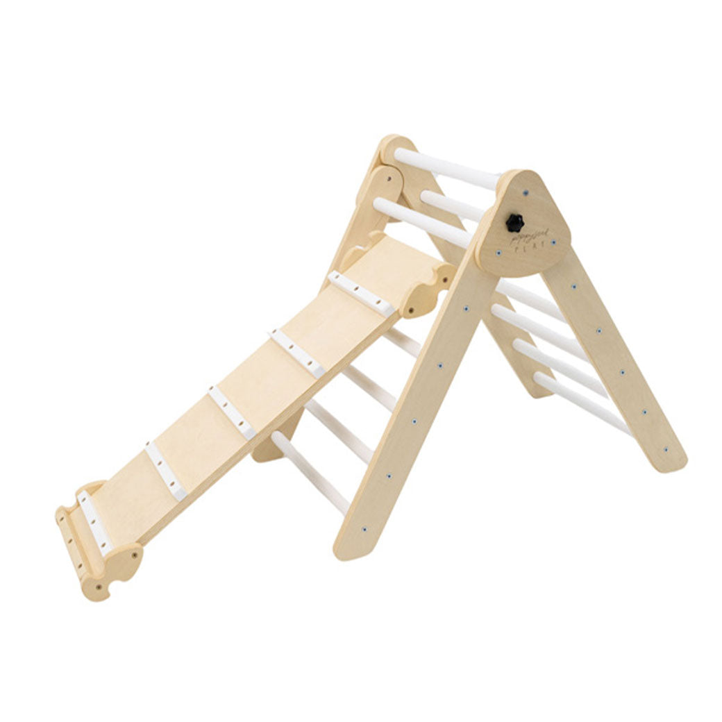 Poppyseed Play Climbing Triangle & Ramp in -- Color_White