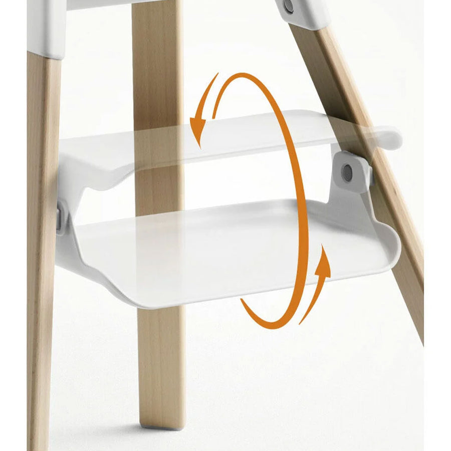 stokke step chair Stokke Clikk High Chair White