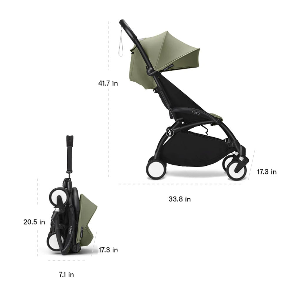stokke 3 in 1 Stokke YOYO³ Newborn to Toddler Stroller Bundle