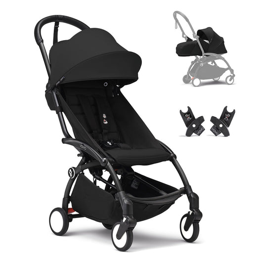 newborn to toddler stroller Stokke YOYO³ Newborn to Toddler Stroller Bundle, Taupe