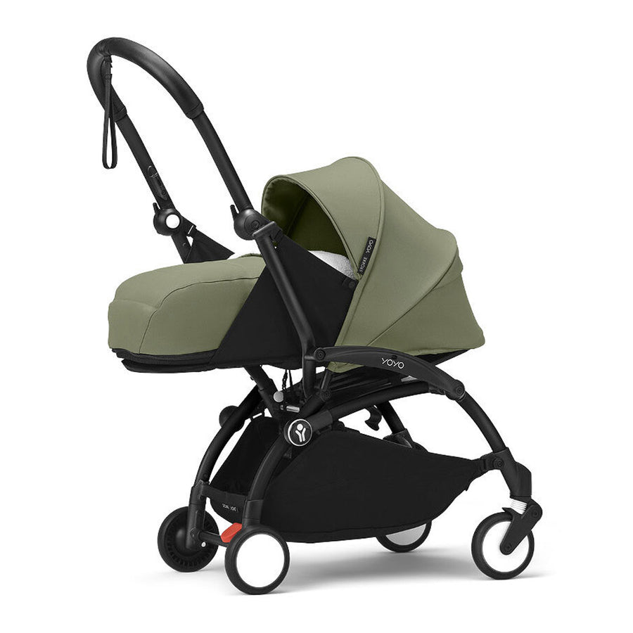 stokke 3 in 1 Stokke YOYO³ Newborn to Toddler Stroller Bundle, Taupe