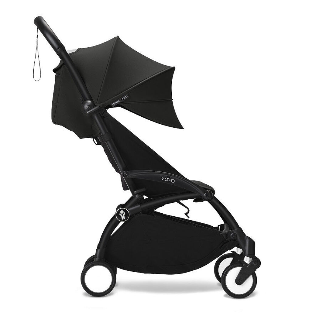 stokke stroller white Stokke YOYO³ Stroller, Black / Black