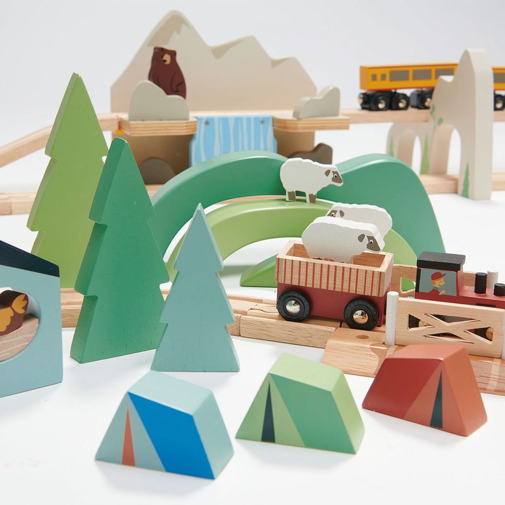 Mountain View Train Set