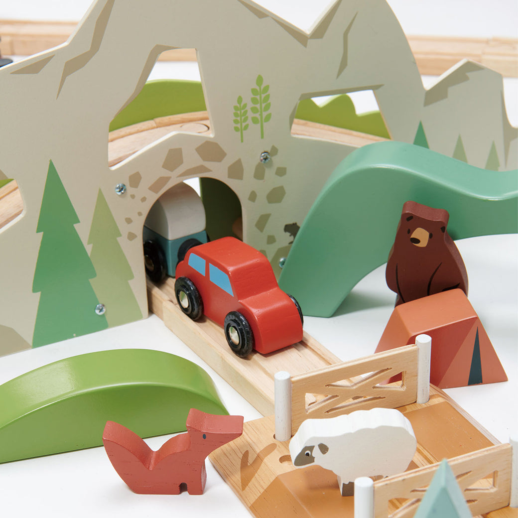 Mountain View Train Set