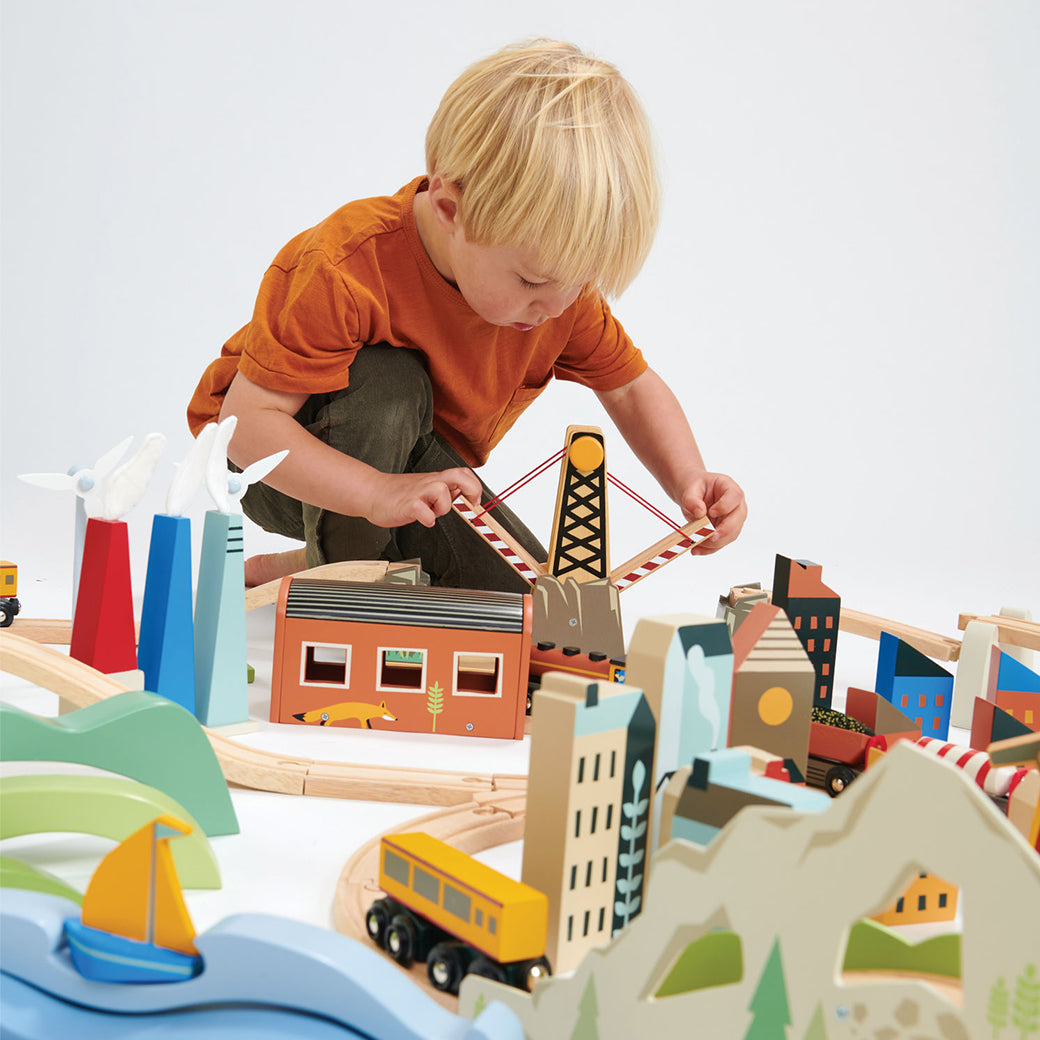 Mountain View Train Set