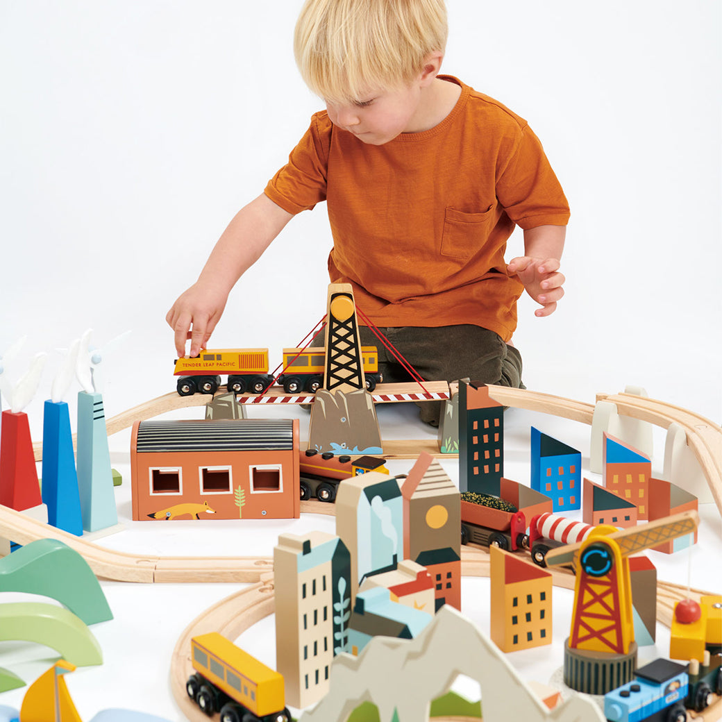 Mountain View Train Set