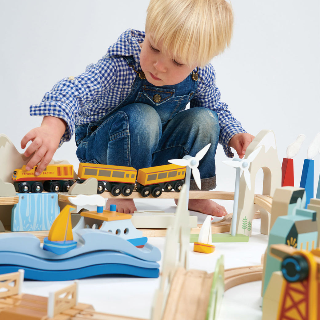 Mountain View Train Set