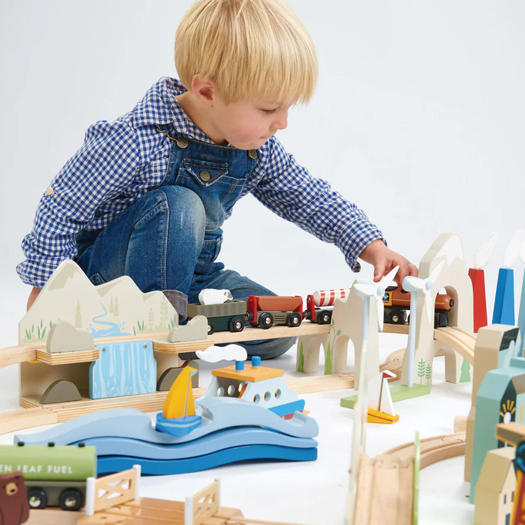 Mountain View Train Set