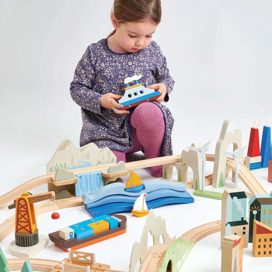 Mountain View Train Set