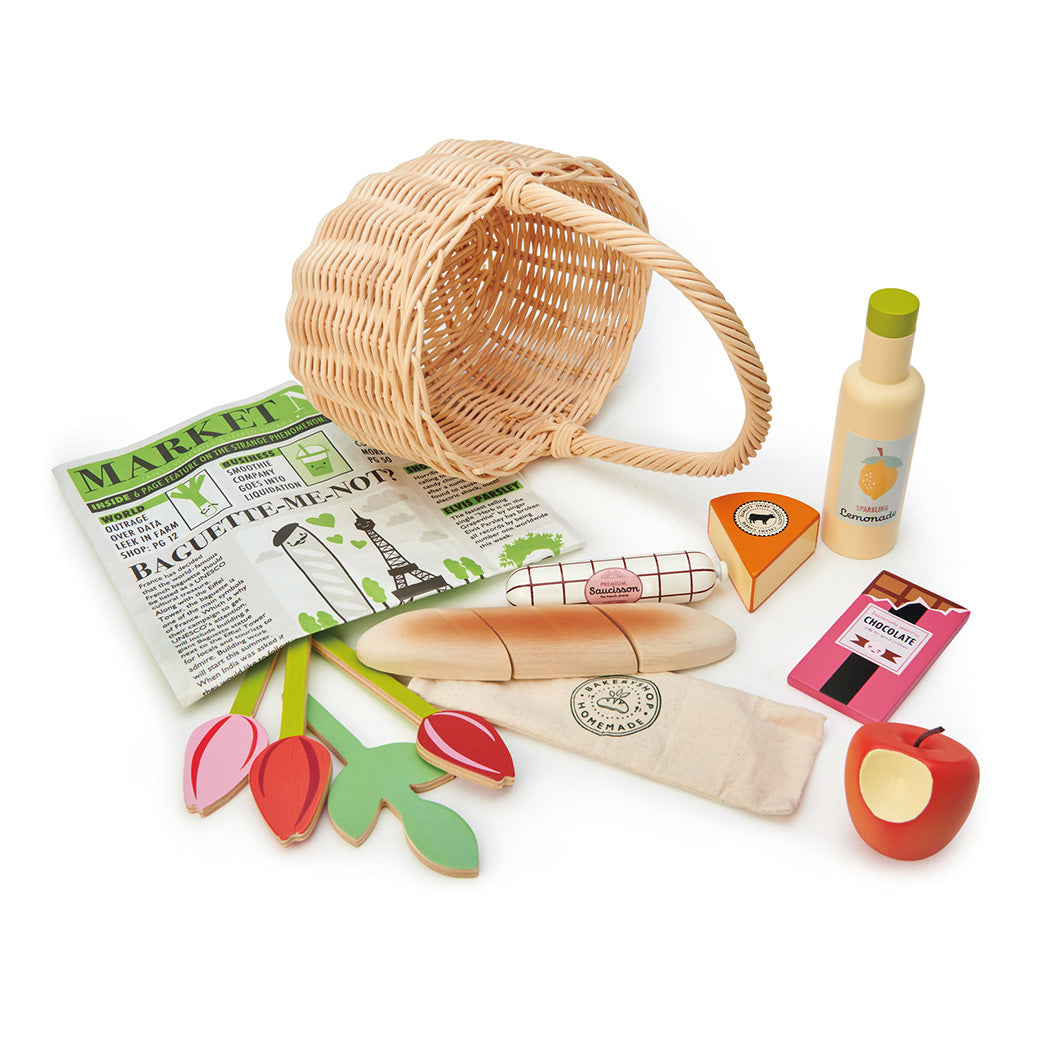 Wicker Shopping Basket