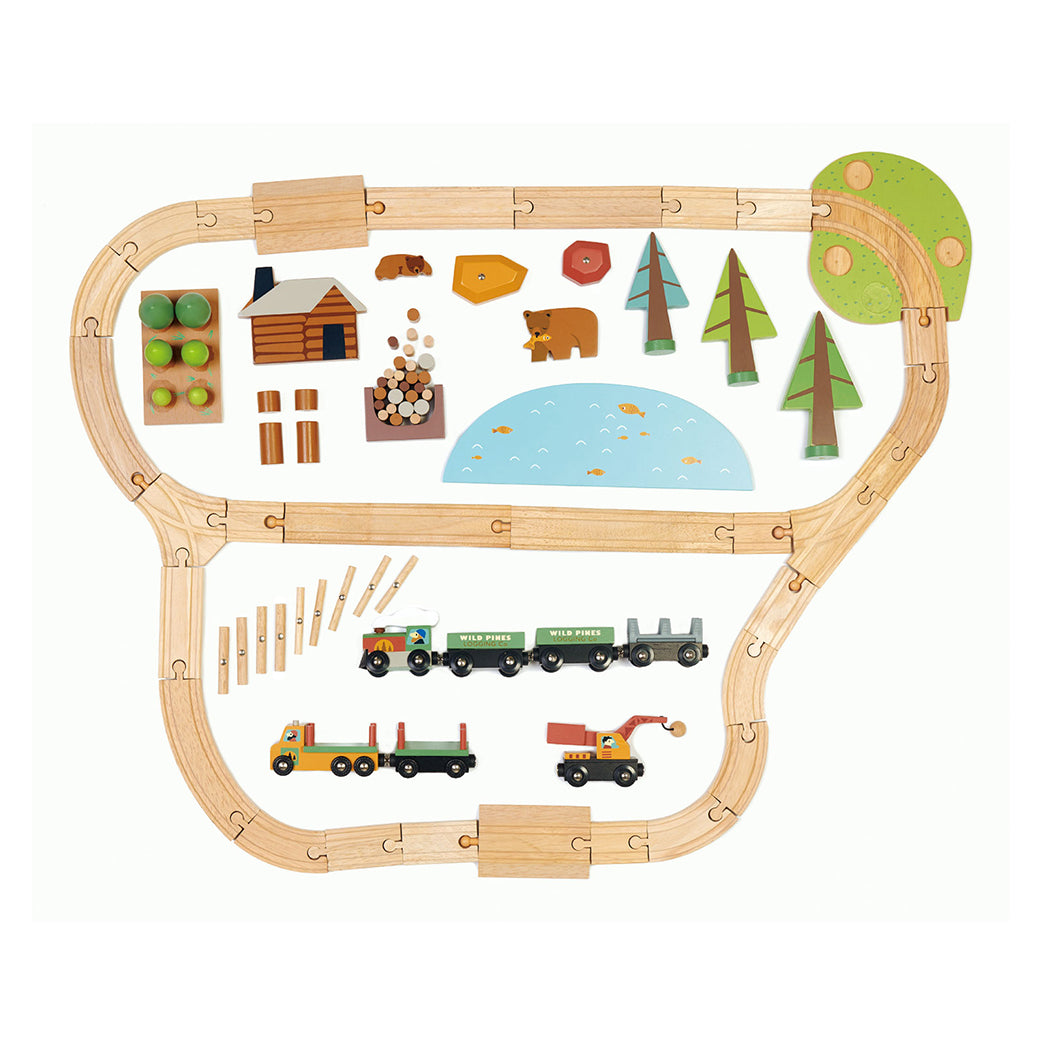 Wild Pines Train Set