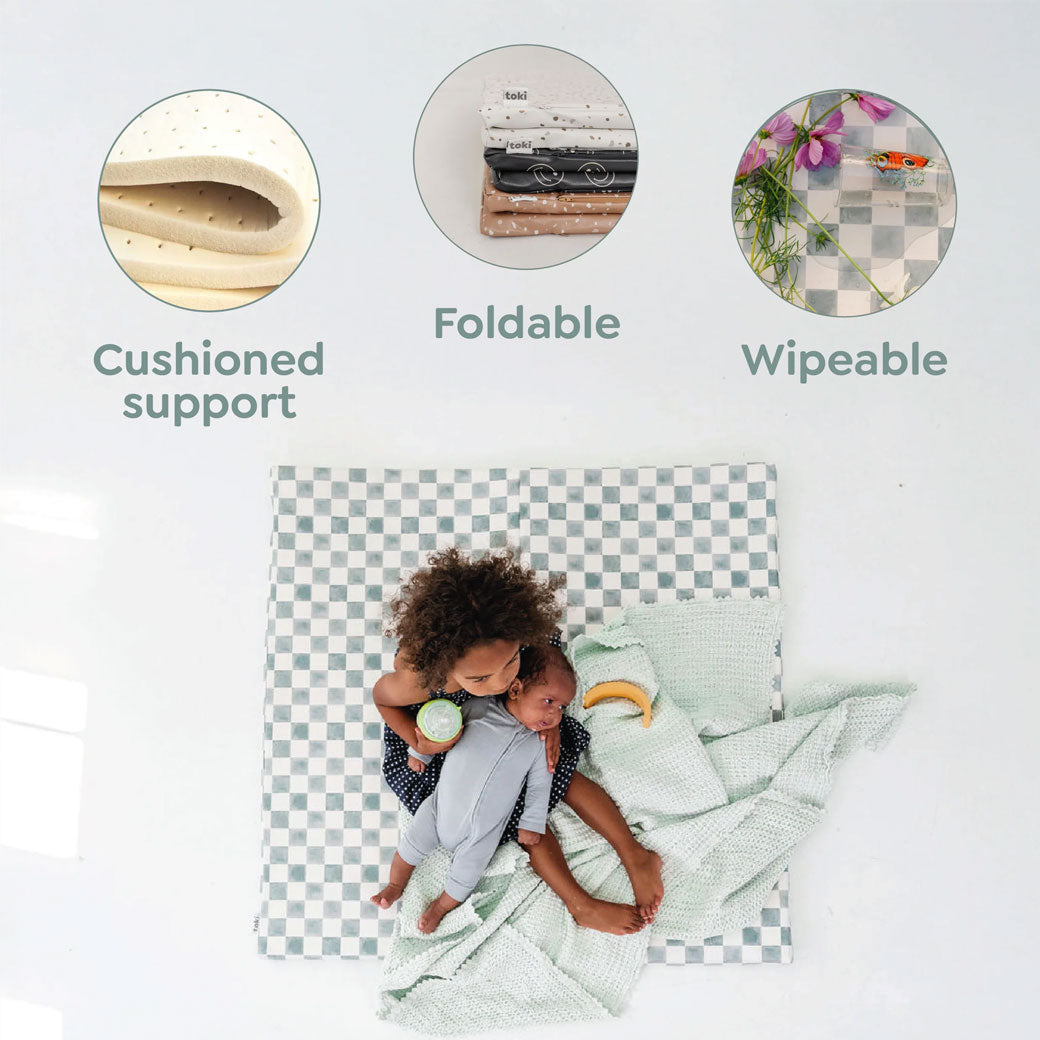 Vegan Leather Play Mat