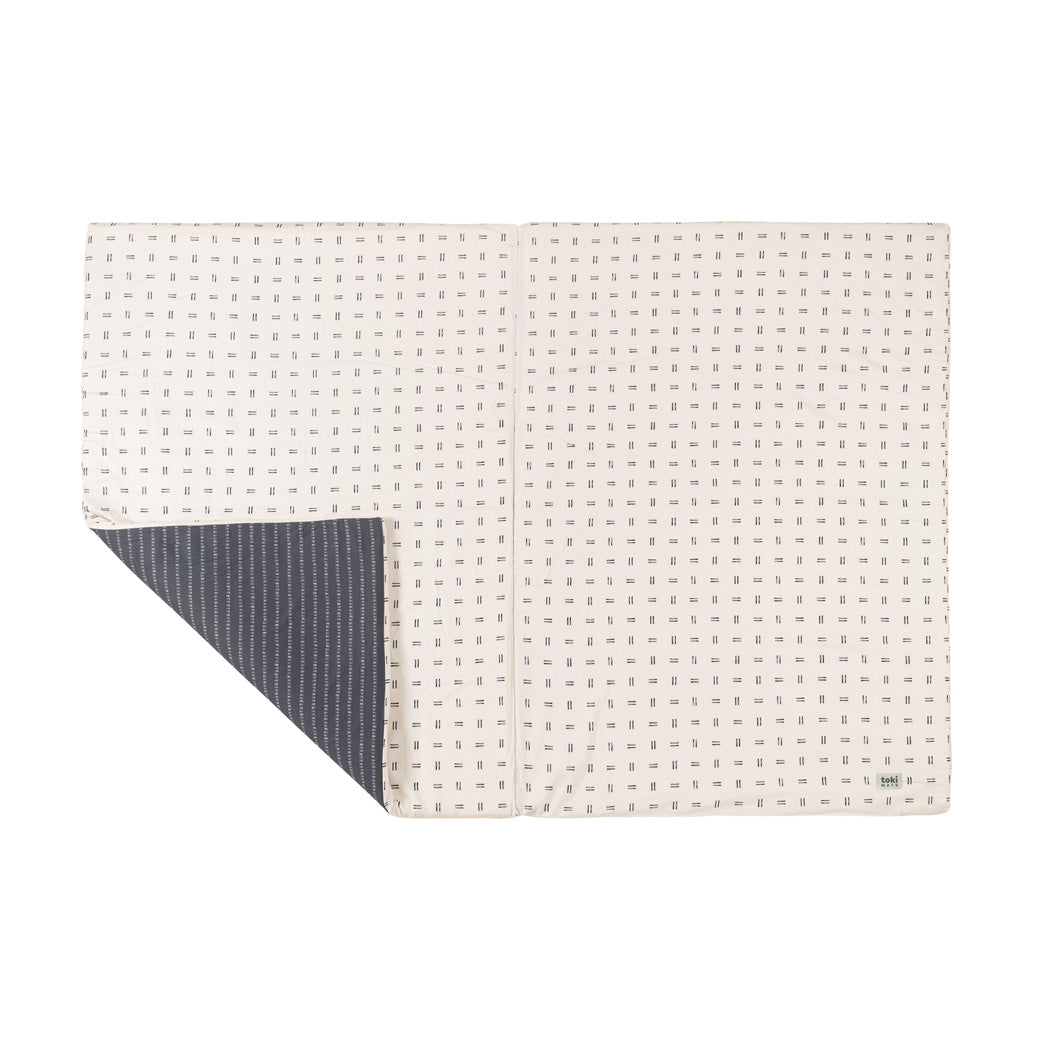 Toki Mats Padded Organic Cotton Play Mat in -- Color_Mudcloth _ Epic _ Classic