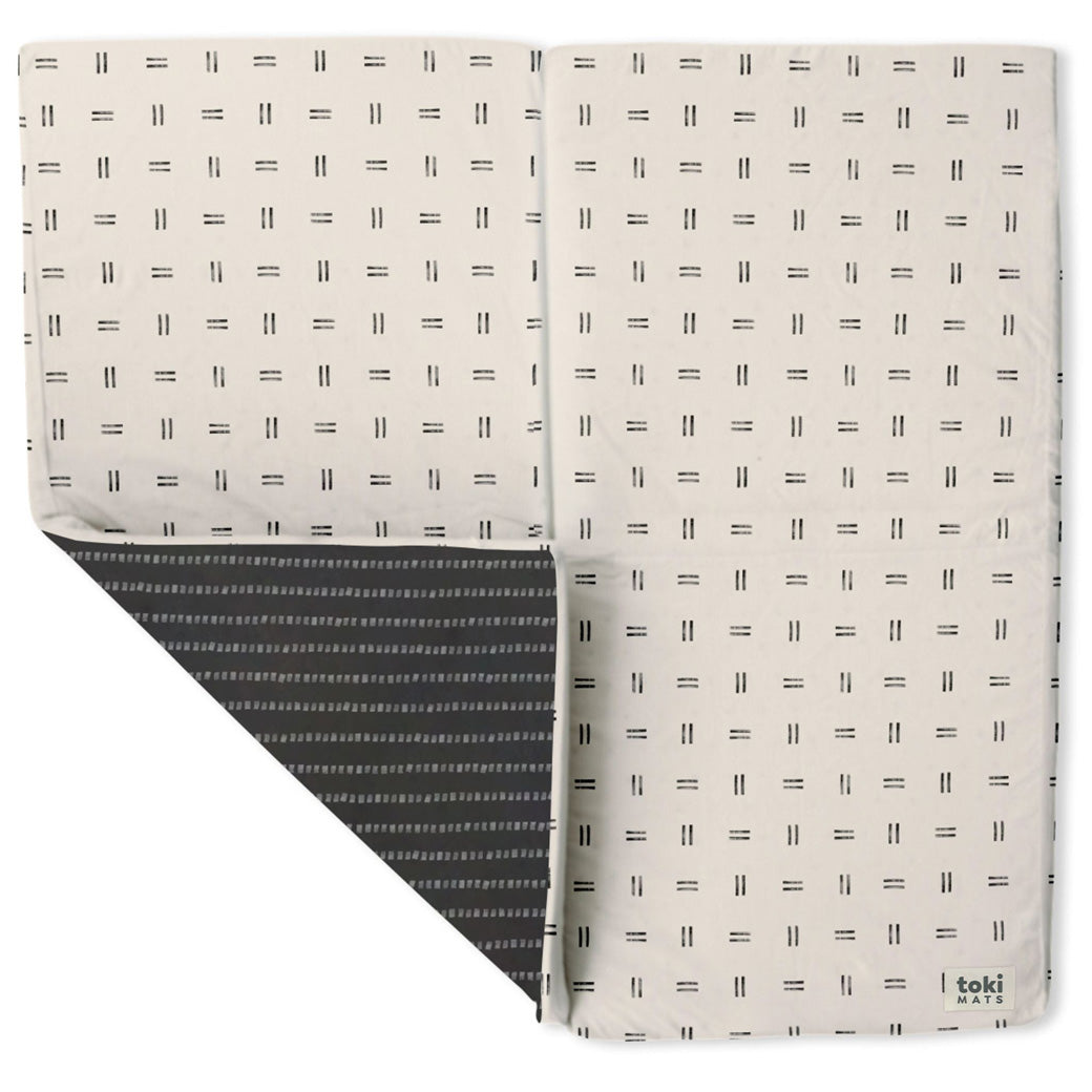 Toki Mats Padded Organic Cotton Play Mat in -- Color_Mudcloth _ Standard _ Classic