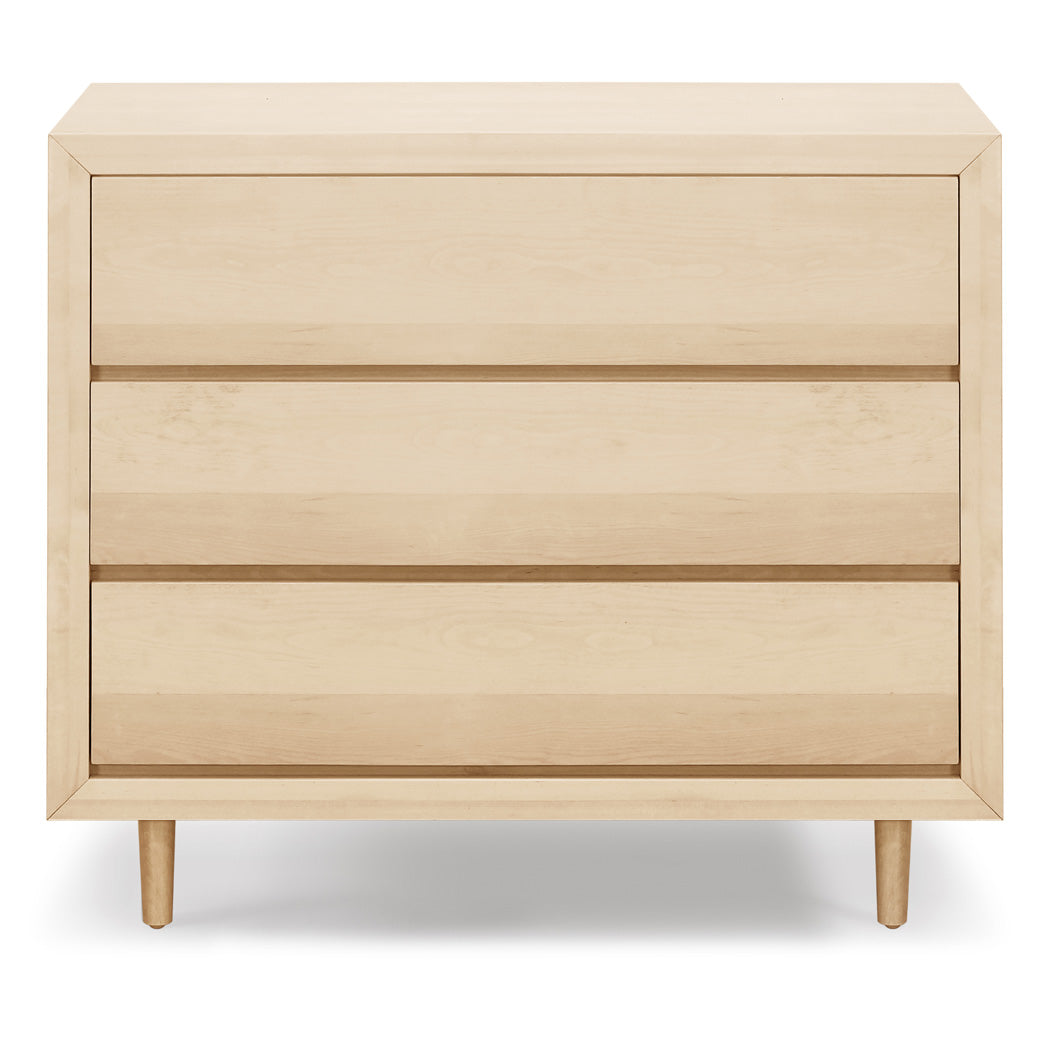 Front view of Ubabub Nifty 3-Drawer Assembled Dresser in -- Color_Natural Birch