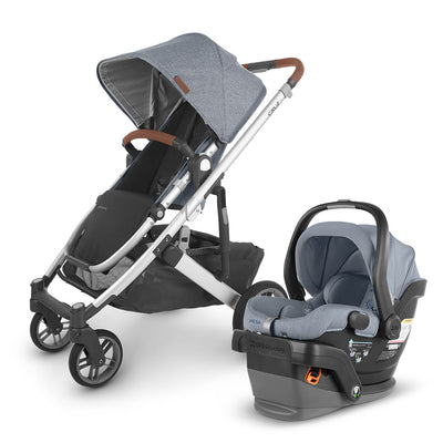 UPPAbaby CRUZ V2 Travel System with MESA V2 in -- Color_Gregory