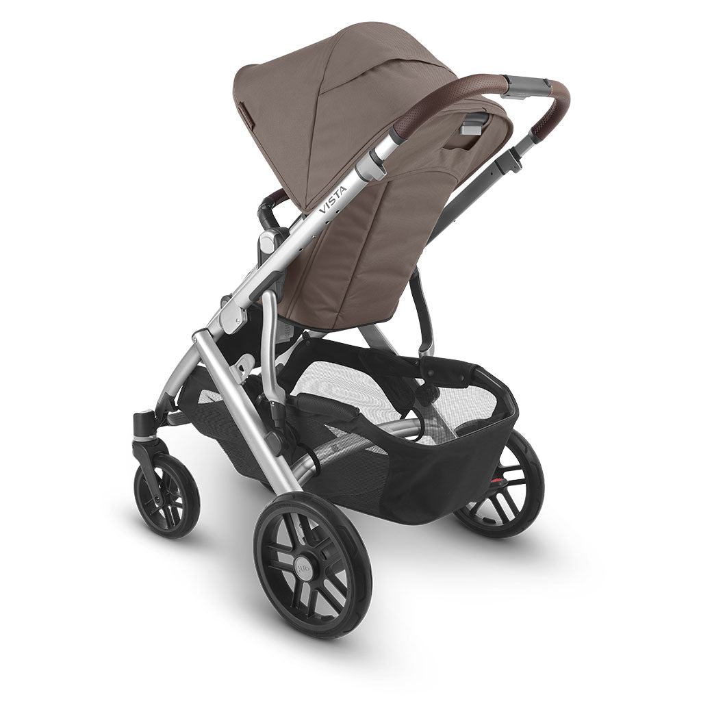 The back of the Uppababy Vista V2 in -- Color_Theo