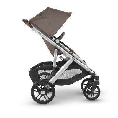 Side view of UPPAbaby VISTA V2 Travel System stroller in -- Color_Theo