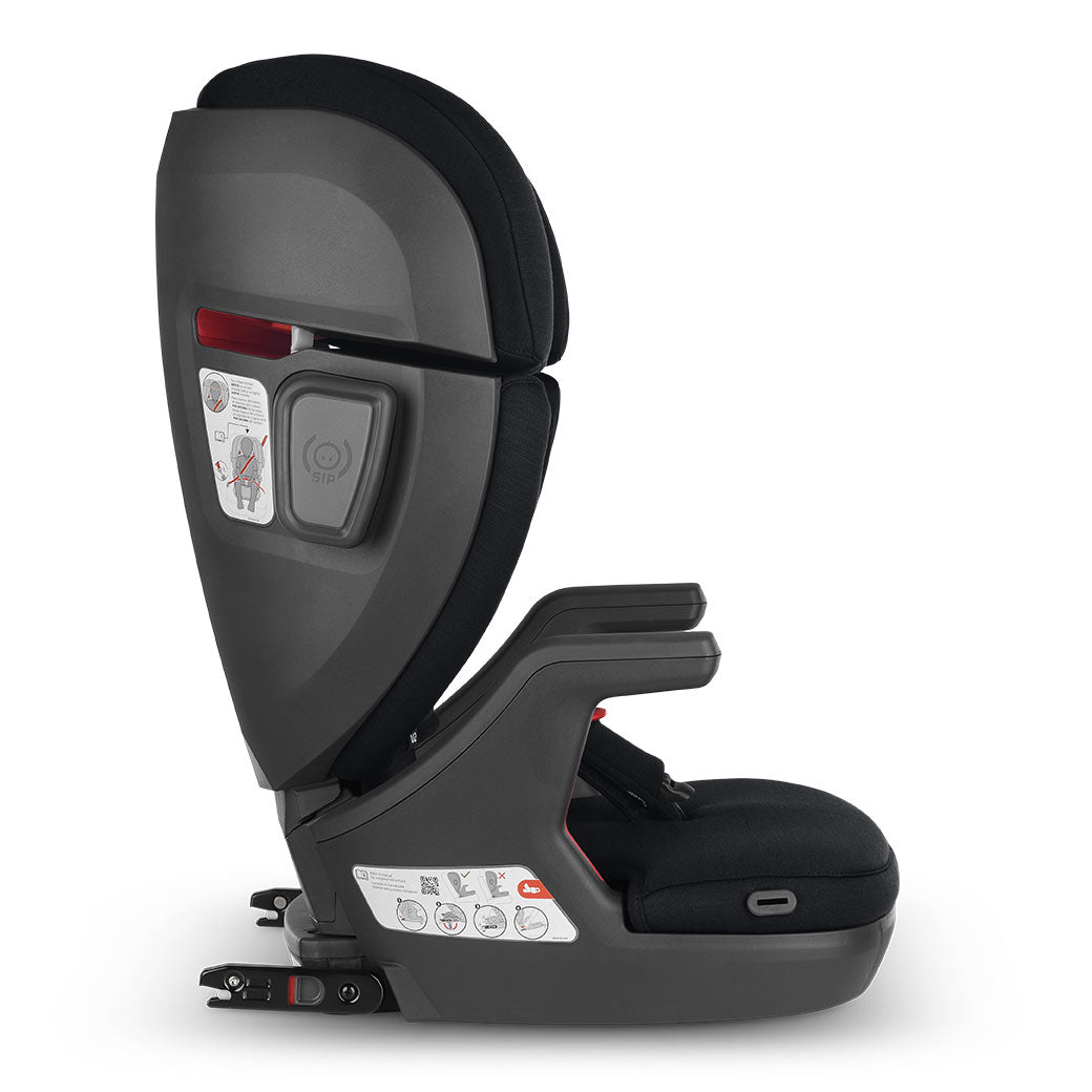 Side view of Uppababy Alta V2 Booster Seat in -- Color_Jake