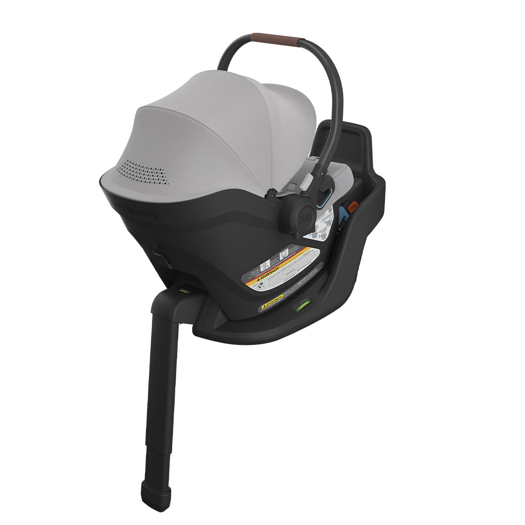 Back view of Uppababy Aria Infant Car Seat in -- Color_Anthony